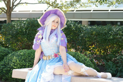 Size: 3000x2000 | Tagged: safe, artist:mieucosplay, artist:notsoprophoto, derpibooru import, trixie, human, bronycon, bronycon 2017, cape, clothes, cosplay, costume, hat, irl, irl human, photo, trixie's cape, trixie's hat