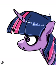 Size: 1366x1603 | Tagged: safe, derpibooru import, twilight sparkle, twilight sparkle (alicorn), alicorn, pony, angry, fanart, simple background, solo, white background