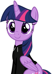 Size: 1280x1834 | Tagged: safe, artist:andoanimalia, artist:edy_january, derpibooru import, edit, twilight sparkle, twilight sparkle (alicorn), alicorn, clothes, gopnik, hardbass, jacket, slav, solo, vector, vector edit