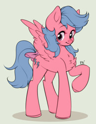 Size: 1280x1648 | Tagged: safe, artist:pledus, derpibooru import, firefly, pegasus, pony, bow, solo, tail bow