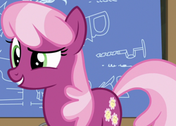 Size: 1324x946 | Tagged: safe, derpibooru import, screencap, cheerilee, earth pony, pony, season 6, the cart before the ponies, cropped, female, mare, solo