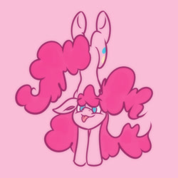 Size: 1500x1500 | Tagged: safe, artist:shad0w-galaxy, derpibooru import, part of a set, pinkie pie, earth pony, pony, female, mare, simple background, smiling, solo