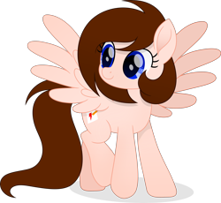 Size: 5133x4730 | Tagged: safe, artist:pumpkinpieforlife, derpibooru import, oc, oc:breanna, pegasus, pony, rainbow roadtrip, absurd resolution, female, mare, simple background, solo, transparent background, vector