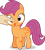 Size: 544x600 | Tagged: safe, artist:frownfactory, edit, editor:undeadponysoldier, scootaloo, oc, oc:anon, human, lesson zero, bleh, boop, boop edit, cute, cutealoo, female, filly, hand, male, raised hoof, raised leg, silly, simple background, smiling, tongue, tongue out, transparent background, vector, vector edit