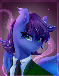 Size: 1500x1916 | Tagged: safe, artist:silvia-zero, derpibooru import, oc, oc:keygun, bat pony, bat pony oc, clothes, looking at you, suit