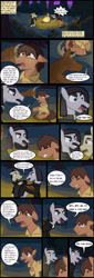 Size: 1280x3784 | Tagged: safe, artist:mr100dragon100, derpibooru import, oc, oc:thomas the wolfpony, bat pony, earth pony, pegasus, undead, vampire, vampony, comic:a king's journey home, angry, campfire, comic, crying, dark forest au's dracula, dark forest au's phantom of the opera (erik), eyes closed, facial hair, forest, male, moustache, speech bubble, tears of anger, yelling