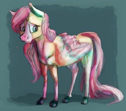 Size: 2468x2168 | Tagged: safe, artist:bestpartofwaki1, artist:folgers, derpibooru import, fluttershy, pony, female, solo, standing