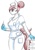 Size: 1200x1700 | Tagged: safe, artist:zachc, derpibooru import, nurse redheart, anthro, earth pony, clothes, female, gloves, mare, nurse, nurse outfit, simple background, solo, syringe, white background