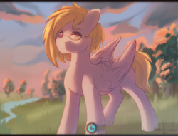 Size: 2620x2000 | Tagged: safe, artist:anku, derpibooru import, oc, oc only, oc:ludwig, oc:ludwig von leeb, pegasus, pony, male, solo, stallion