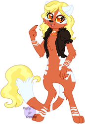 Size: 552x804 | Tagged: safe, artist:happy-go-creative, derpibooru import, oc, oc only, oc:tora blaze, abyssinian, abyssinianized, simple background, solo, species swap, transparent background