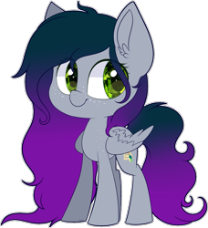 Size: 1703x1866 | Tagged: safe, artist:jetjetj, derpibooru import, oc, oc:velvet aurora, pegasus, pony, chibi, female, mare, simple background, solo, transparent background