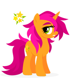 Size: 1600x1759 | Tagged: safe, artist:kabuvee, derpibooru import, oc, oc only, pony, unicorn, female, green eyes, horn, lineless, mare, shadow, simple background, solo, standing, transparent background, unicorn oc