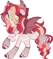 Size: 570x633 | Tagged: safe, artist:cryptidhoax, derpibooru import, oc, oc only, pony, bow, simple background, solo, tail bow, transparent background