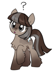 Size: 475x623 | Tagged: safe, artist:marbo, oc, oc only, oc:winter wonder, pony, /mlp/, chest fluff, female, fluffy, mare, simple background, snowpony (species), solo, taiga pony, transparent background, yakutian horse