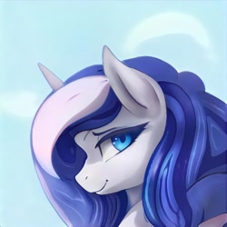 Size: 1024x1024 | Tagged: safe, artist:thisponydoesnotexist, derpibooru import, pony, looking at you, neural network