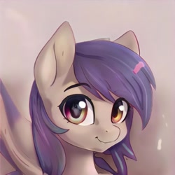 Size: 1024x1024 | Tagged: safe, artist:thisponydoesnotexist, derpibooru import, pegasus, pony, looking at you, neural network