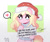 Size: 827x699 | Tagged: safe, artist:franshushu, oc, oc only, oc:chuckles, earth pony, pony, christmas, clothes, commission, cute, female, hat, heart, holiday, love, positive message, positive ponies, santa hat, sign, signature, smiling, solo, sweater, white pupils