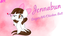 Size: 1440x803 | Tagged: safe, artist:skypaw122, derpibooru import, oc, oc only, pegasus, pony, abstract background, bow, chibi, eyelashes, female, hair bow, heart, mare, pegasus oc, solo