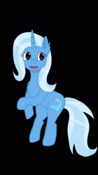 Size: 1080x1922 | Tagged: safe, artist:yukine001, derpibooru import, trixie, pony, unicorn, chest fluff, smiling, solo