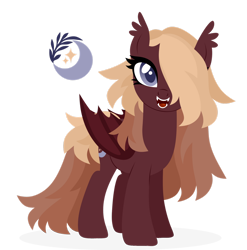 Size: 1600x1619 | Tagged: safe, artist:kabuvee, derpibooru import, oc, oc only, bat pony, pony, bat wings, ear tufts, eyelashes, female, folded wings, hair over one eye, long mane, mare, open mouth, open smile, shadow, simple background, smiling, solo, standing, transparent background, wings