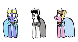 Size: 1211x659 | Tagged: safe, artist:dinexistente, ponerpics import, oc, oc only, oc:monday, earth pony, pony, /mlp/, clothes, color palette, drawthread, dress, female, mare, solo, weekday ponies