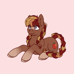 Size: 2000x2000 | Tagged: safe, artist:buy_some_apples, derpibooru import, oc, oc only, earth pony, braid