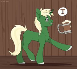 Size: 3000x2700 | Tagged: safe, artist:buy_some_apples, derpibooru import, oc, oc only, unicorn, alcohol, beer, table