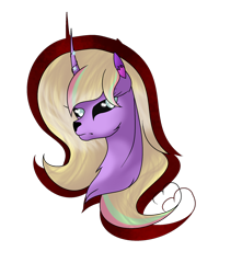 Size: 2032x2296 | Tagged: safe, artist:aonairfaol, derpibooru import, oc, oc only, pony, unicorn, bust, horn, simple background, solo, transparent background, unicorn oc