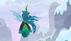 Size: 1452x828 | Tagged: safe, derpibooru import, screencap, queen chrysalis, starlight glimmer, season 9, the ending of the end, cocoon, ultimate chrysalis