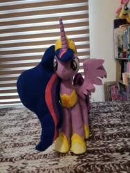 Size: 960x1280 | Tagged: safe, artist:ruissstore, derpibooru import, princess twilight 2.0, twilight sparkle, twilight sparkle (alicorn), alicorn, the last problem, irl, older, older twilight, photo, plushie