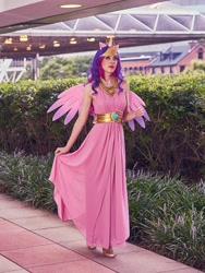 Size: 1028x1365 | Tagged: safe, artist:xen photography, derpibooru import, princess cadance, human, bronycon, bronycon 2015, clothes, cosplay, costume, cropped, irl, irl human, photo