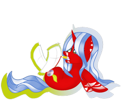 Size: 1180x1036 | Tagged: safe, artist:aonairfaol, derpibooru import, oc, oc only, pony, unicorn, base used, clothes, horn, mouth hold, pencil, simple background, socks, transparent background, unicorn oc