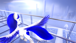 Size: 1920x1080 | Tagged: safe, artist:lumolla, derpibooru import, oc, pony, mirror's edge