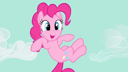 Size: 1920x1080 | Tagged: safe, derpibooru import, screencap, pinkie pie, earth pony, pony, season 1, the best night ever, cute, diapinkes, female, mare, solo