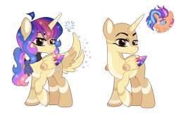 Size: 2785x1817 | Tagged: safe, artist:xxcheerupxxx, derpibooru import, oc, oc:reyla, alicorn, pony, bald, female, mare, simple background, solo, transparent background