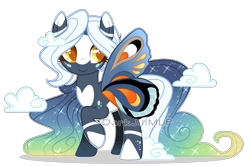 Size: 3000x1999 | Tagged: safe, artist:darkjillmlp123, derpibooru import, oc, earth pony, female, glimmer wings, mare, simple background, solo, transparent background, wings