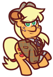 Size: 1832x2632 | Tagged: safe, artist:threetwotwo32232, derpibooru import, applejack, pony, simple background, solo, transparent background