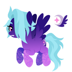 Size: 1920x1920 | Tagged: safe, artist:kabuvee, derpibooru import, oc, pegasus, pony, fangs, female, mare, simple background, solo, transparent background