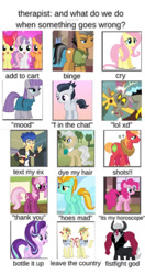 Size: 650x1230 | Tagged: safe, derpibooru import, apple bloom, big macintosh, cheerilee, discord, flam, flash sentry, flim, fluttershy, lightning dust, lord tirek, maud pie, mayor mare, pinkie pie, quibble pants, rumble, scootaloo, starlight glimmer, sweetie belle, centaur, earth pony, pegasus, pony, unicorn, equestria girls, brothers, colt, cutie mark crusaders, female, filly, flim flam brothers, identical twins, male, mare, meme, siblings, stallion, twin brothers, twins