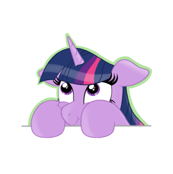 Size: 999x1004 | Tagged: safe, artist:eel's stuff, derpibooru import, twilight sparkle, pony, cute, ears, floppy ears, simple background, solo, twiabetes, white background