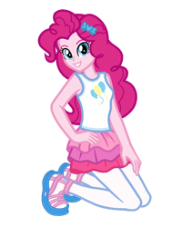 Size: 750x890 | Tagged: safe, artist:wavebreeze234, derpibooru import, pinkie pie, equestria girls, clothes, female, simple background, solo, transparent background