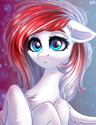 Size: 2000x2600 | Tagged: safe, artist:hakaina, derpibooru import, oc, oc only, oc:making amends, pegasus, pony, commission, female, mare, solo, wings, ych result