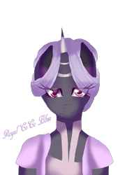 Size: 1696x2328 | Tagged: safe, artist:aonairfaol, derpibooru import, oc, oc only, anthro, unicorn, bust, clothes, eyelashes, female, horn, signature, simple background, smiling, transparent background, unicorn oc