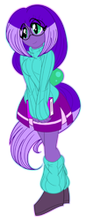 Size: 390x1000 | Tagged: safe, artist:akuoreo, derpibooru import, oc, oc only, equestria girls, book, clothes, equestria girls-ified, female, glasses, leg warmers, simple background, solo, sweater, transparent background, turtleneck