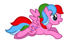 Size: 1280x720 | Tagged: safe, artist:tomyboy56, derpibooru import, whizzer, pegasus, pony, twinkle eyed pony, g1, g4, cute, female, flying, g1 to g4, generation leap, mare, open mouth, open smile, simple background, smiling, transparent background, vector, whizzabetes