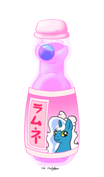 Size: 960x1638 | Tagged: safe, artist:lib-fluffymoss, derpibooru import, oc, oc:fleurbelle, alicorn, alicorn oc, bottle, bow, drink, hair bow, horn, ramune, simple background, transparent background, wings