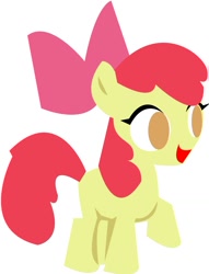 Size: 801x1051 | Tagged: safe, artist:rainygami, derpibooru import, apple bloom, earth pony, female, filly, solo