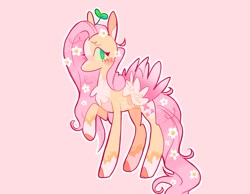 Size: 1024x793 | Tagged: safe, artist:swirlseypop, derpibooru import, fluttershy, pegasus, pony, blushing, chest fluff, colored wings, colored wingtips, looking at you, solo, wings