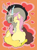 Size: 2894x3946 | Tagged: safe, artist:snspony, derpibooru import, discord, fluttershy, draconequus, pegasus, pony, blushing, discoshy, eyes closed, female, heart, heart background, holding a pony, male, mare, nuzzling, preggoshy, pregnant, shipping, smiling, snuggling, straight