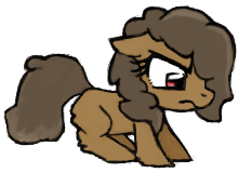 Size: 220x160 | Tagged: safe, artist:anonymous, artist:kabayo, derpibooru import, oc, oc only, oc:podzol, pony, blank flank, cute, ears, female, filly, floppy ears, foal, frown, reaction image, simple background, snowpony (species), solo, taiga pony, transparent background, yakutian horse
